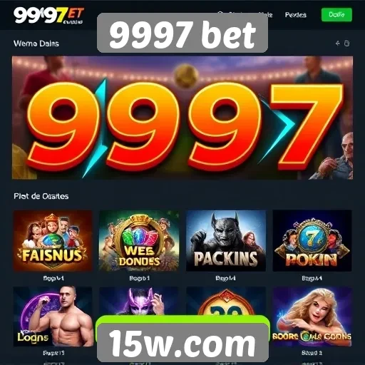 Opcões de jogos disponíveis na 9997 bet